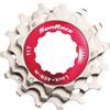 SUNRACE KIT GHIERA + 3 PIGNONI PER CASSETTE 10V HG - 11-15 DENTI, ARGENTO, SH11