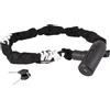 WAG LUCCHETTO CATENA GUARDIAN BULL HEAD - 10 X 10 X 800 MM, NERO
