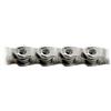 KMC CATENA BMX HL1 WIDE HALF LINK 1V - 100 MAGLIE, ARGENTO