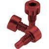 VPCOMPONENTS VP COMPONENTS PIN DI RICAMBIO PER PEDALI SUB 420 - ROSSO, CONFEZIONE 20 PEZZI