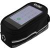 WAG BORSA TUBO ORIZZONTALE PORTA SMARTPHONE TOP TUBE - S, NERO telio