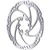 MAGURA DISCO STORM HC 6 FORI - 160 MM, ARGENTO