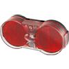 WAG LUCE POSTERIORE PORTAPACCHI - ROSSO