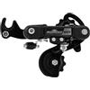 SUNRACE CAMBIO M2T ATTACCO CON FORCELLINO 5V - GABBIA CORTA, NERO