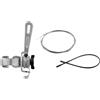 SUNRACE MANETTINO COMANDO CAMBIO FRICTION - 6/7/8V, DESTRO, COLLARINO, SENZA DISPLAY, ARGENTO