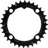 SUNRACE CORONA BCD 64 MM 4-FORI 2 X 11V - 22 DENTI, COMPATIBILE SHIMANO, NERO