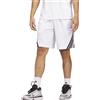 ADIDAS 3-STRIPES SHORT WHITE Shorts Basket Uomo