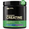 Optimum Nutrition Creatina Micronizzata in Polvere, Gusto Blue Raspberry, 247.5g, 55 Porzioni