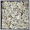 Knorr Prandell Scatola di legno per abbellimento Kars - Alfabeto (lettera maiuscola) - 45 pezzi