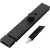 Generic Serrature per porte interne, in lega di alluminio, serratura per porta interna, resistente all'usura, serratura scorrevole per porte, cassetti, cancelli, mobili