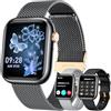TAOLOON Smartwatch Donna con Effettua orologio Chiamate: 1.83Smart watch con Bluetooth5.2 Contapassi Sonno 123+ Modalità Sportivo Fitness Tracker IP68 impermeabile WhatsApp Notifice Compatibile Android iOS