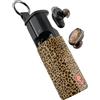 Skullcandy Method 360 ANC Auricolari Wireless, Audio by Bose, Cuffie Bluetooth, Cancellazione del Rumore Premium, Fino a 40 Ore di Autonomia, Resistenti a Sudore e Acqua, con Microfono - Leopard