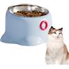 Generic Ciotole per gattini, ciotola rialzata per gatti | Ciotole per gatti con supporto inclinato | Ciotola per gatti in acciaio inox | Ciotola per cibo per gatti | Ciotola per acqua per gatti | Ciotole