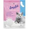 Cat&Rina Long Life Lettiera per Gatti ai Cristalli di Silicio Anallergica e Batteriostatica, Confezione da 5 L