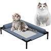 Generico Raffreddamento Elevato Cane - Brandina Elevata Per Animali Domestici | Letto Esterno Cani Con Cuscino Mesh Traspirante,Accessori Animali Domestici Lavabili Rimovibili Gatti Campeggio Patio Da Sole