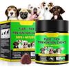 ReliCo Antiparassitario Cani Pastiglie, Compresse Antipulci Per Cani, Prurito cutaneo, Equilibrio dei lieviti, Allergie, Sistema immunitario e Supporti per la Salute Generale