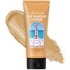 Bekoeen Fondotinta Gambe Waterproof, Crema Colorata Gambe, Crema Coprente Capillari Gambe, Fondotinta Corpo Lunga Durata, Trucco per Coprire le Cicatrici