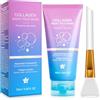 MASAIGGE Maschera Avvolgente Notturna al Collagene, Maschera al Collagene per il Viso, Maschera Faciale Peel Off al Collagene per la Notte, Idratazione Profonda, Riduce le Rughe e Migliora l'Elasticità della