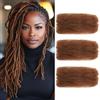 TOOPBIUTI Afro Kinky Bulk Hair 12 Inch 30g/Pack Synthetic Hair for Twist, Braiding, Repair Locs, Dreadlock Extensions, Afro Kinky Curly Bulk Crochet Braids Twists (30#, 12inch-3pc)