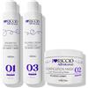 Ilovericcio I Love Riccio Kit AfroLove, Include una Crema Lavante Co-Wash, una Maschera e una Crema Styling, Burro di Karité, Olio di Avocado, Olio di Cocco e Proteine del Grano, Indicato per Capelli Afro