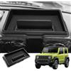 BIXUAN compatibile con Suzuki Jimny JB64S JB74W 2018-2025 Console centrale scatola portaoggetti con tappetino antiscivolo accessorio bracciolo organizer vassoio bracciolo portaoggetti vano