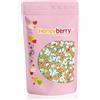 Honeyberry Zuccherini Decorativi per Dolci Naturali e Commestibili 200g - Codette di Zucchero Colorate Perfette per Decorare Torte, Biscotti e Dessert - Prodotto nell'UE - (Mix di Pasqua)