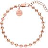 Purelei® Anxiety Fidget Bubble Bracciale - Acciaio Inox Oro Argento & Oro Rosa Regolabile 16-19 cm, Eine Grösse, Acciaio inossidabile, Agata