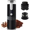 Irishom Macchina per caffè Espresso elettrica Portatile Mini Macchina per caffè Monodose da 6 Once con Tazza di caffè in Polvere e Contenitore per Capsule Batteria Ricaricabile da 1200 mAh