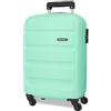ROLL ROAD Flex Valigia da cabina blu 35 x 55 x 20 cm Bagaglio mano Air Europa rigida ABS Chiusura a combinazione laterale 33 L 2,78 kg 4 ruote doppie, blu, Taglia unica, Valigia cabina