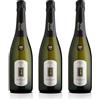 Adami Bosco di Gica - Valdobbiadene Prosecco Superiore Docg Brut - Raffinato ed Autentico - 11% vol. 0,75l - 3 bottiglie