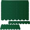 HYRYC 53 pezzi Piccole Coperture Tetti Adesive Tegole Casetta Uccelli Impermeabili per Tetti di Casette Nido Conigliere Cucce per Cani e Tetti di Cassette Postali (Verde)