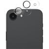 QUITECO Protezione Fotocamera per iPhone 16e [2 Pezzi] Pellicola Vetrino Telecamera Posteriore Lente Camera