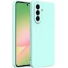 Captor Cover Custodia Colorata in Silicone Liquido per Samsung Galaxy A56 5G, Alta Qualità con Bordo Rialzato per Schermo e Protezione Fotocamera Morbida Con Microfibra Interna (Verde Menta)