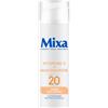 Mixa - Crema anti-macchia SPF 20 con vitamina C e niacinamide - Tintura opaca e irregolare - schiarente uniformizzante - Texture leggera e rinfrescante - Flacone pompa antiossidante - 50 ml
