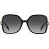 Marc Jacobs MJ 1105/S Occhiali da Sole, Nero, 57 Donna