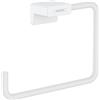 hansgrohe AddStoris anello portasciugamani, 41754700, AddStoris bianco opaco [Accessori Bagno > Portasciugamani]