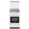 De Longhi PRONTA CONSEGNA - SPEDIZIONE IMMEDIATA Cucina a Gas 4 Fuochi a Gas Forno Elettico Dimensioni 50 x 50 cm Colore Bianco Smart De Longhi SESW 554 NED