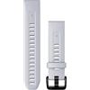 Garmin Cinturino Originale fēnix 5S, 6S, 7S o Instinct 2S, 20mm, QuickFit, Silicone, Whitestone