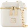 Armani Exchange per donna. [XW000332AF12153U0003] Mini borsa a secchiello bianca, Bianco, Casual, Poliestere