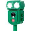 KedBrok Repellente Gatti, Repellente per Animali, Ultrasonico Solare Alimentato Repellente per Uccelli Deterrente per Piccioni, Uccelli, Cani, Gatti, Topi, Volpi e Animali, 4 Modalità Regolabili