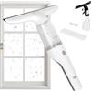 Teesa Lavatrice per finestre 12 W Ugello Smooth Touch 28 cm di larghezza Batteria 2200 mAh TSA5013