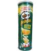 Pringles Formaggio e cipolla | Pringles Crisps | Chips aromatizzate al formaggio e cipolla | formaggio e cipolla Pringles | Peso totale 165 g