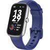 anyloop smartwatch, 1,47 orologio fitness donna uomo con Cardiofrequenzimetro/SpO2/Sonno/Contapassi, 110+ modalità di Esercizio Smart Watch Activity Tracker per iOS Android, Blu Profondo