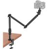 Rodison Supporto per webcam da 78,4 cm con viti da 1/4 per fotocamere DSLR
