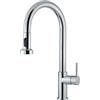 Apell Miscelatore Monocomando da Cucina con Doccetta Estraibile Cromato Apell APL7080DCCR