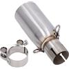 Akozon Collegamento Centrale di Scarico, Refitting Ricambio per Tubo Moto BEVERLY 125 300 MP3 250 LT X10