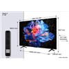 TCL P69K Serie Smart TV 4K Ultra HD 75"" 75P69K, Dolby Audio, HDR10+, Google TV"