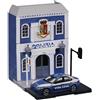 Burago Bburago-1/43 Bburago City-Commissariat + 1 Veicolo 31502