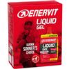 ENERVIT Liquid Gel Competition con Caffeina gusto Agrumi - 4 pezzi da 60 ml