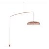 Flos - Lampada a stelo Skynest - Rosso - Tessuto in poliestere riciclato - Designer Marcel Wanders